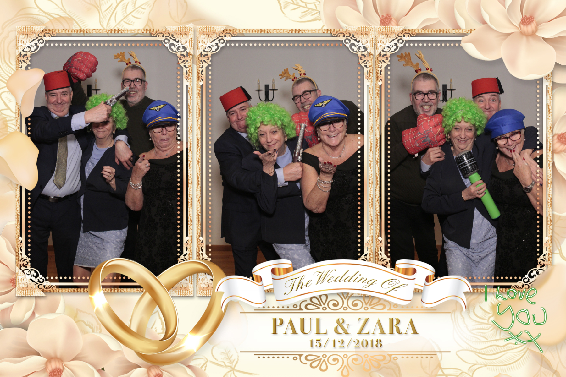 Paul & Zara's Wedding | View more photos from the event at gallery.myphotoboothexperience.co.uk/u/MyPhotoBoothExperienceLtd/Paul-Zaras-Wedding